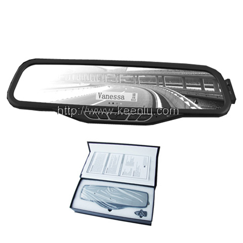 Bluetooth Rearview Mirror with LCM Caller Name Display