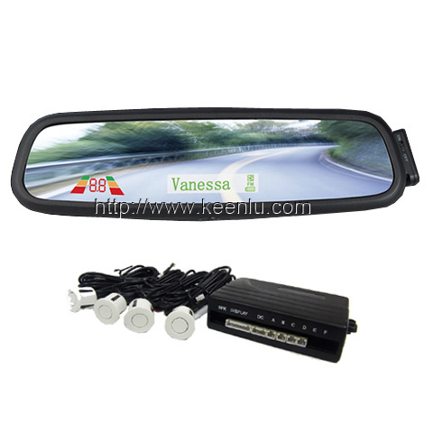 Bluetooth Rearview Mirror with Parking Sensor