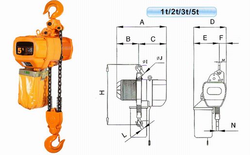 5T  Electric Chain Hoist