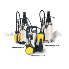 Submersible dirty water pump