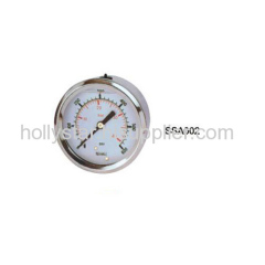 Stainless Steel Glycerin Oil-Filled Gauge