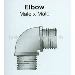 90 Degree Male Elbow Fitting