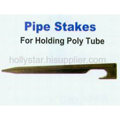 Pipe Stake for Holding Poly Tube