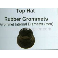 Top Hat Rubber Grommet