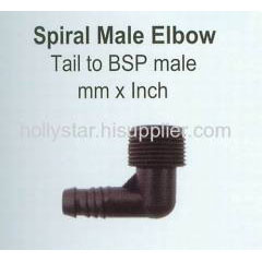 Spiral Barb Elbow