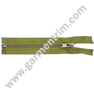 High Grade Shiny Metal Zipper