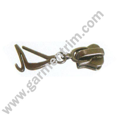 Teeth and Auto Lock Slider Zipper 