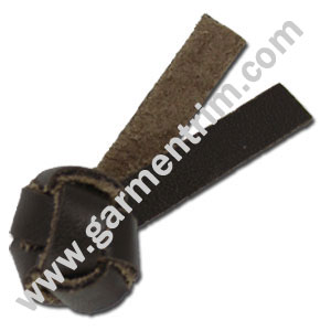 Real Leather Button