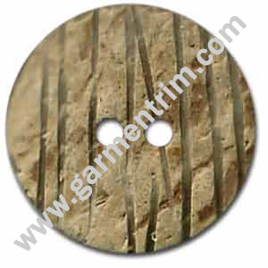 Natural Wood Button