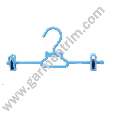 Plastic Gripper Hanger with Fixed Neck