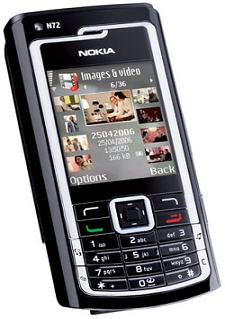 Nokia N72 Mobile Phone 