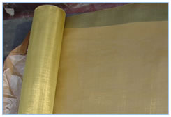 Brass wire mesh