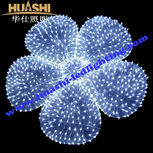 Led flower motif lights