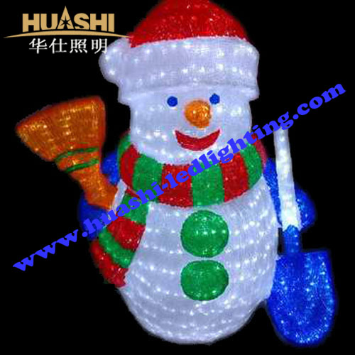 LED Snowman Motif Lights