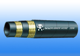 Wire Braid Hydraulic Hose 2SN/R2AT