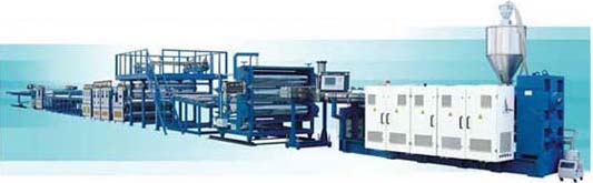 PE-Aluminum composite panel extrusion line