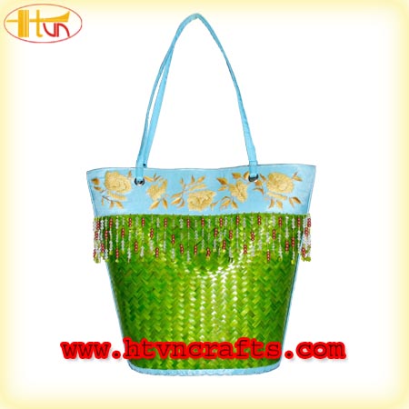 Vietnam Bamboo and Rattan Handbag