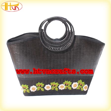 Vietnam Bamboo and Rattan Handbag