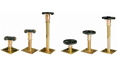 Raised floor pedestal