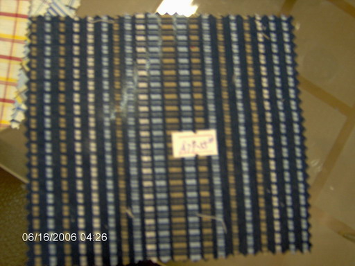 Yarn dyed T/C check fabric