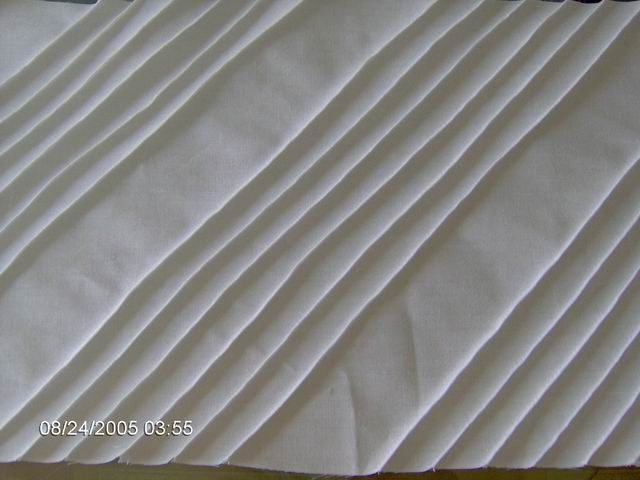 wrinkle free finish of cloth