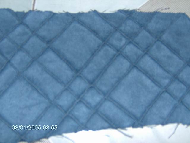 pleat free finish of cloth