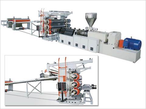 PVC Sheet Extrusion Line