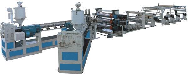 PBT/PP/PE/ABS/HIPS sheet extrusion line