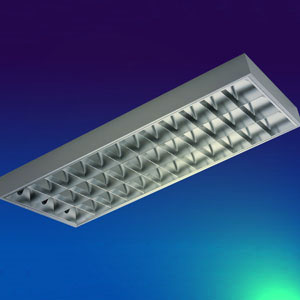 surfaced fitting fluorescent louver