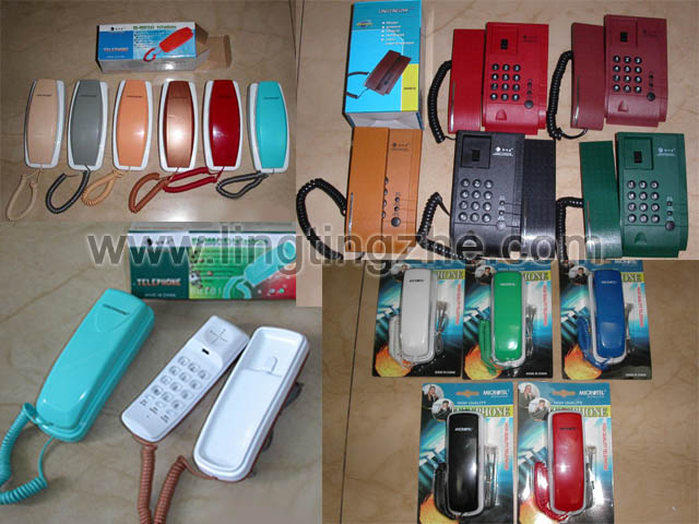 Slim Line Phones / Wall Telephone / Receive Only P