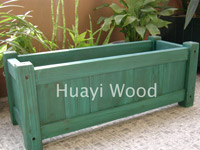 balcony box, wooden box, flower box