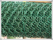 Hexagonal wire netting