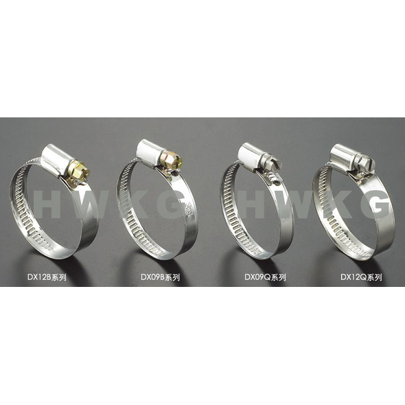 No perforation Germany type hose clamp