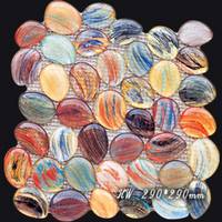glass mosaic tile (multi-colored glass stone)