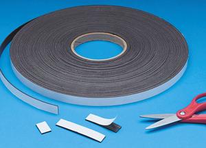 Magnetic Stripping with Adhesive