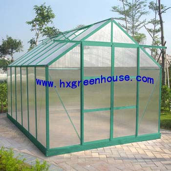 Aluminum hobby greenhouse