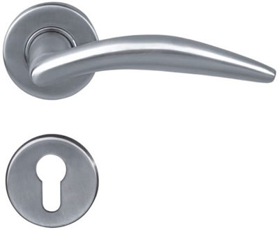 Stainless Steel Solid Lever Handle