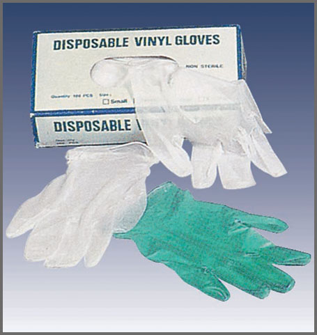 Vinyl-gloves