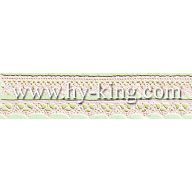 Tricot Lace, 100 Percent Cotton