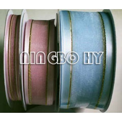 Nylon Organza Ribbon with Satin Edge