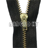 Brass Zipper , Long Chain