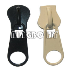 Metal Slider, Plastic Zipper