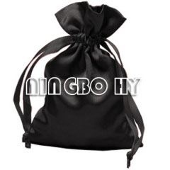 Black Satin Bag