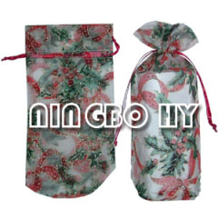 Organza Wine Bag