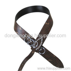 Snake Skin Belt