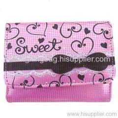 Pink Leather Wallet