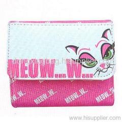 Pink Velcro Wallet