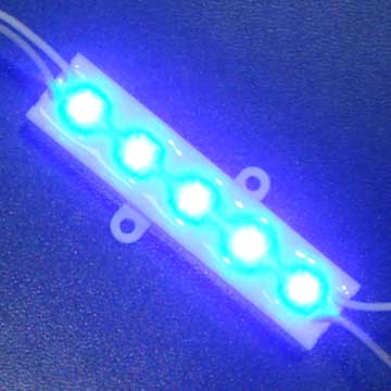 5-LED Module(super flux waterproof,blue)