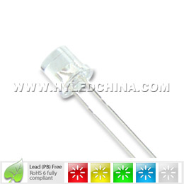 5mm Flat Top LED(white)