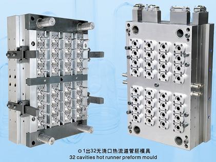 32 cavities hot runner perform mould